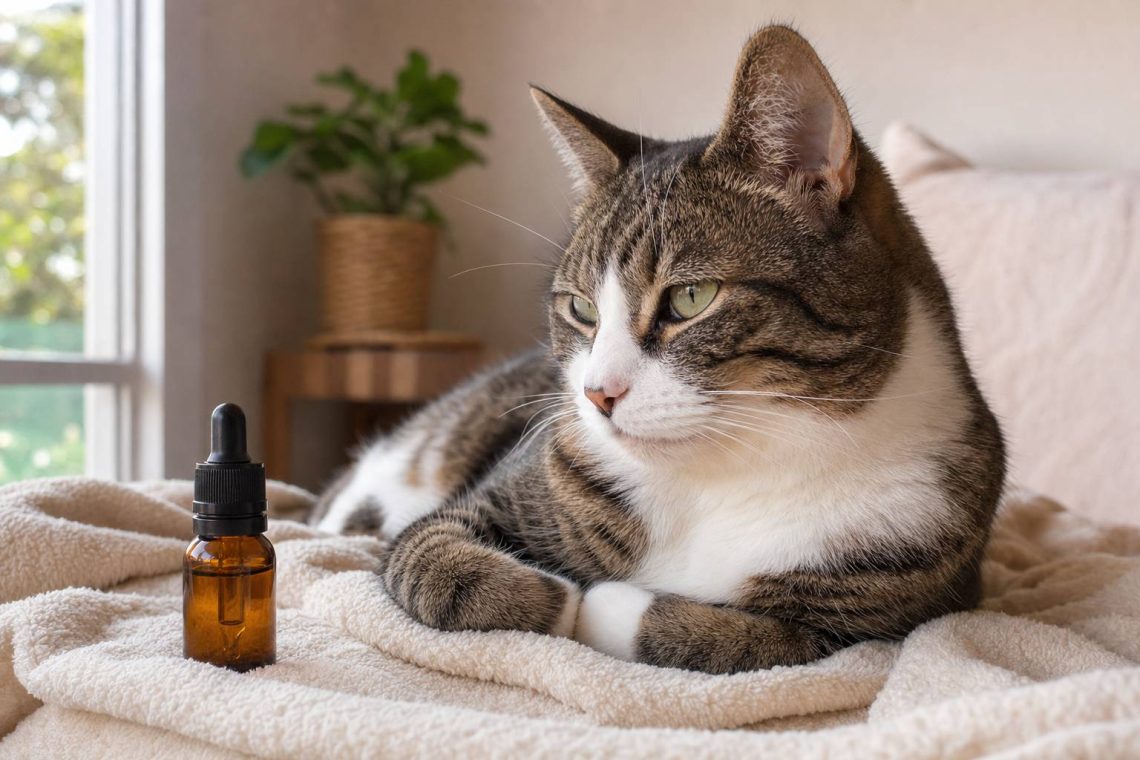 Aceite CBD para gatos: cómo funciona, usos, beneficios y precauciones